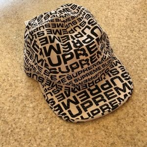 White Supreme Repeat Hat